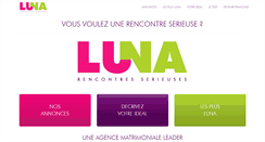 Desktop Screenshot of luna-france.com